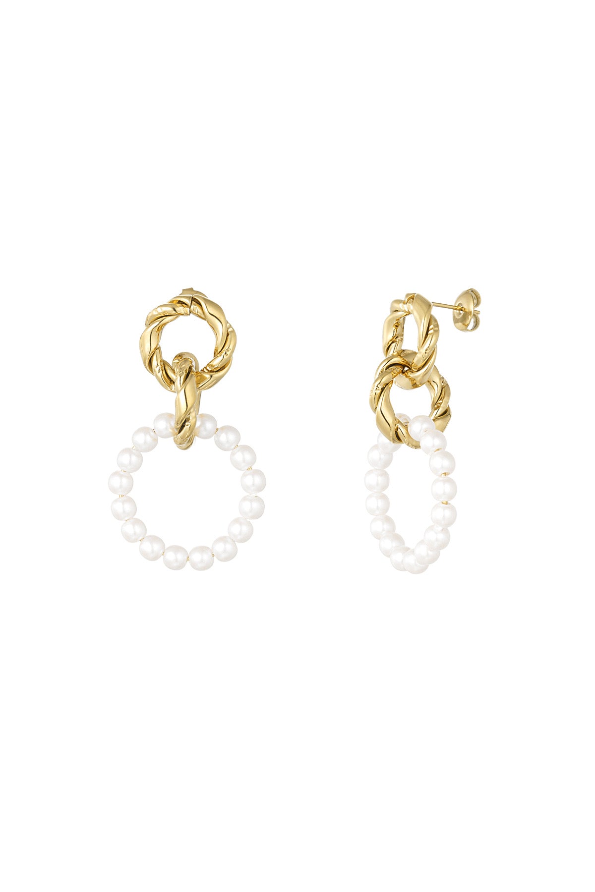 Boucles d’oreilles Perla DORÉES