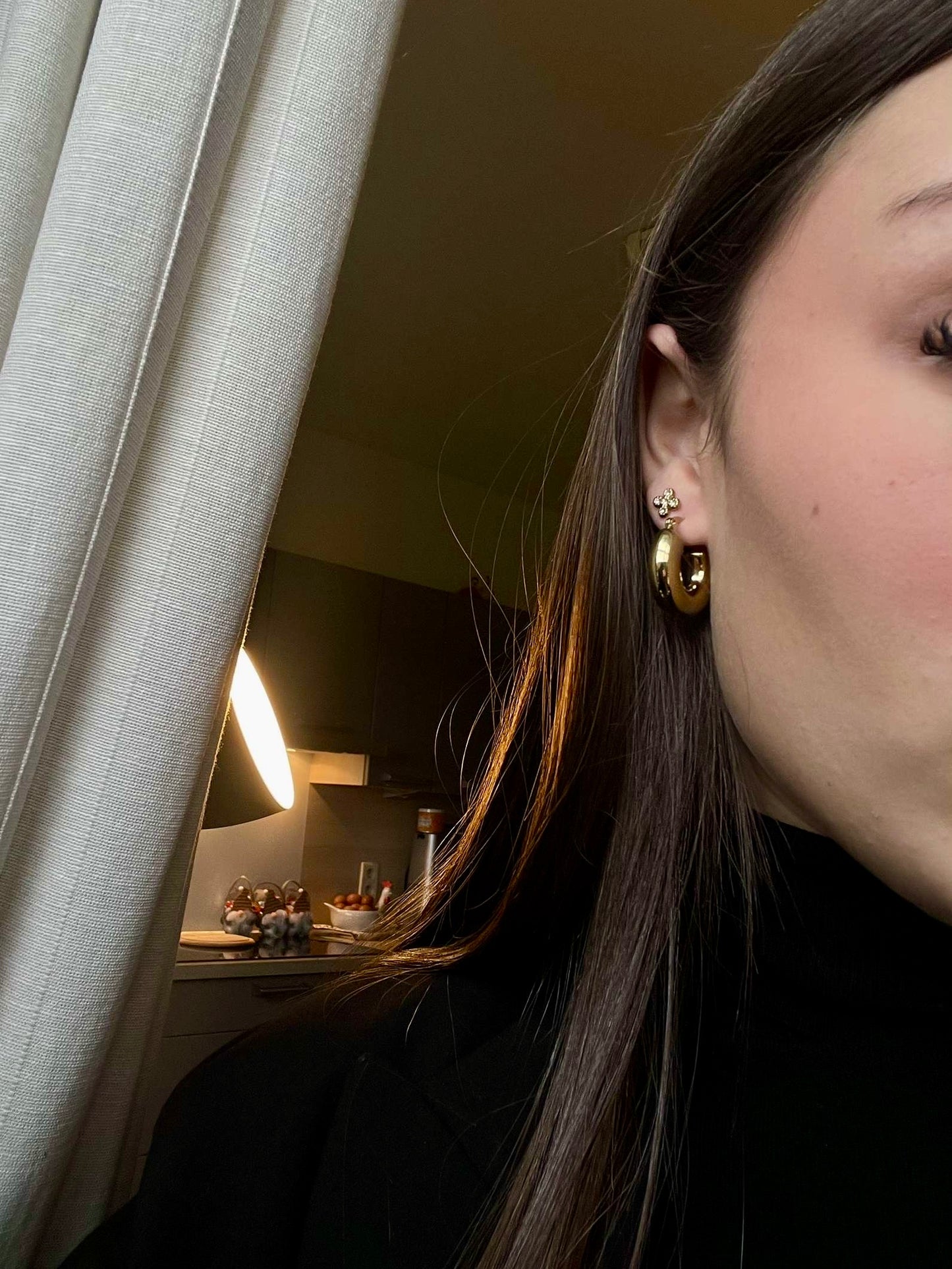 Boucles d'oreilles Elise DORÉES