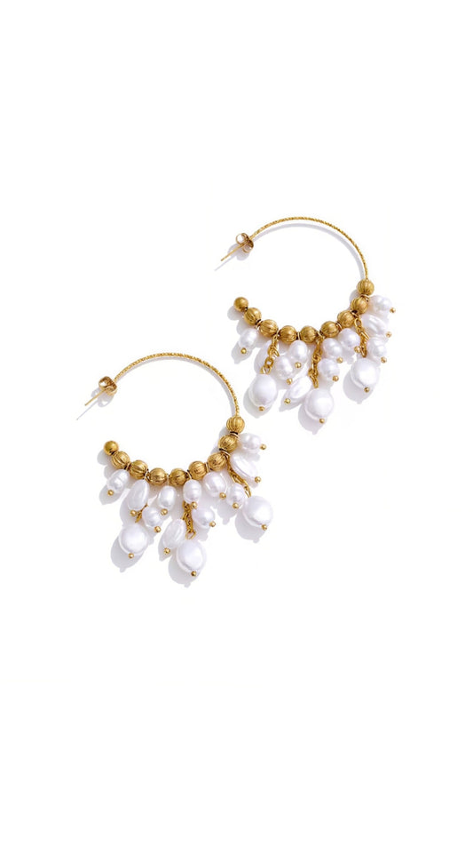Boucles d'oreille Oraya DORÉ