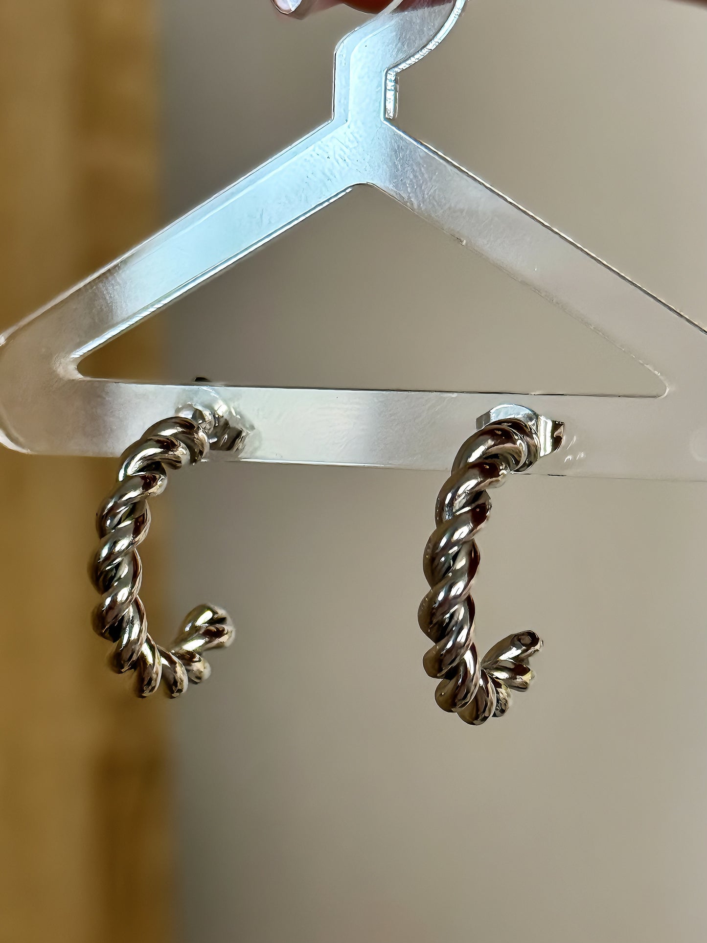 Boucles d'oreilles Stéphanie ARGENTÉES