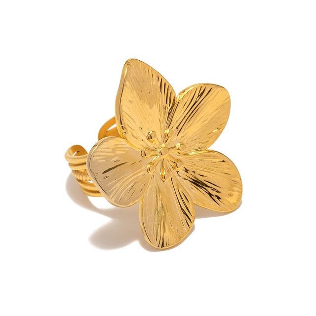 Bague Flora DORÉE