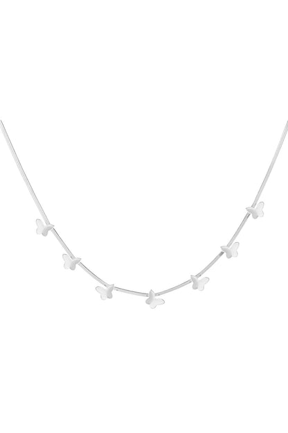 Collier Butterfly ARGENTÉ