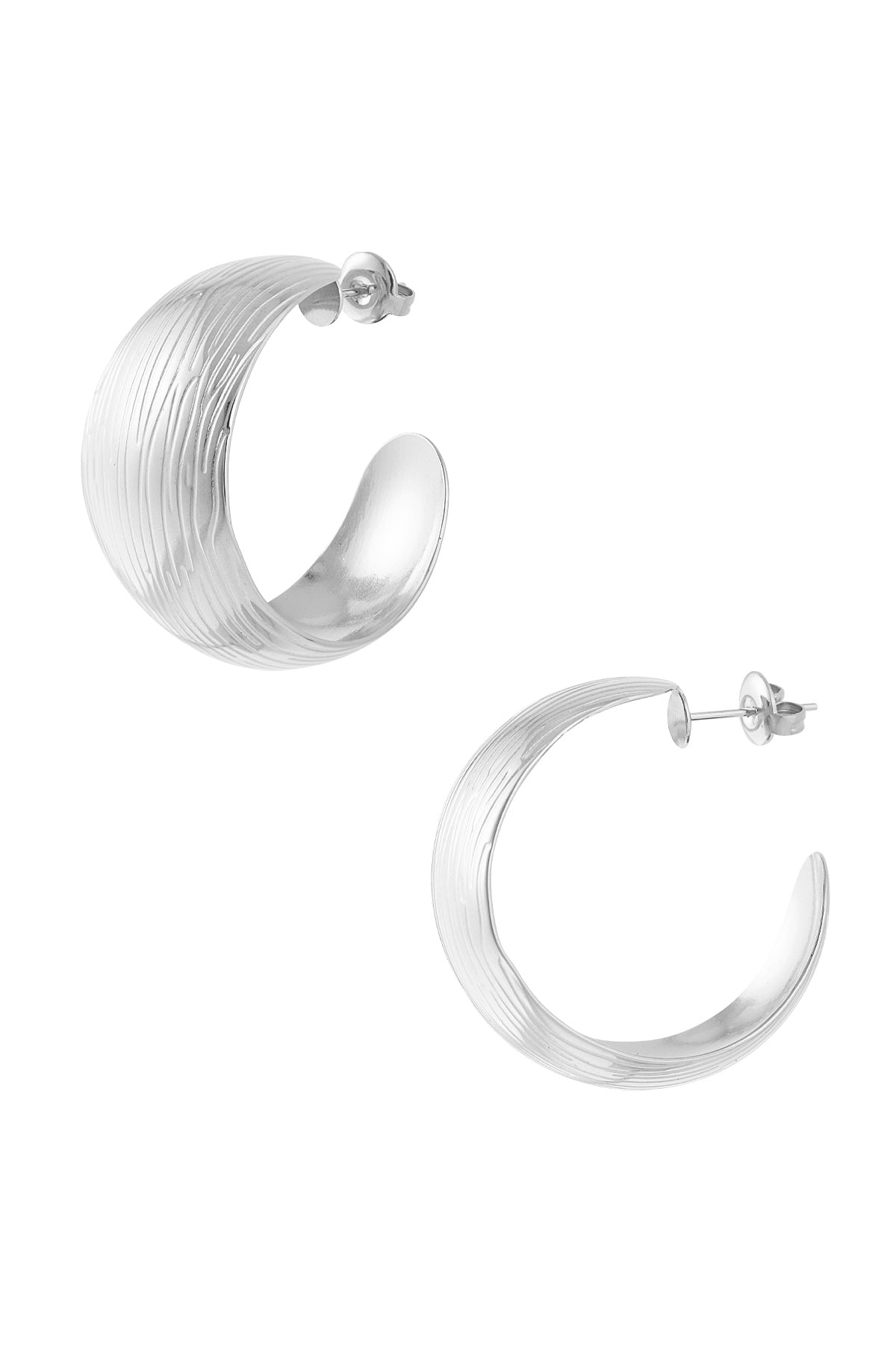 Boucles d'oreilles Carla ARGENTÉES