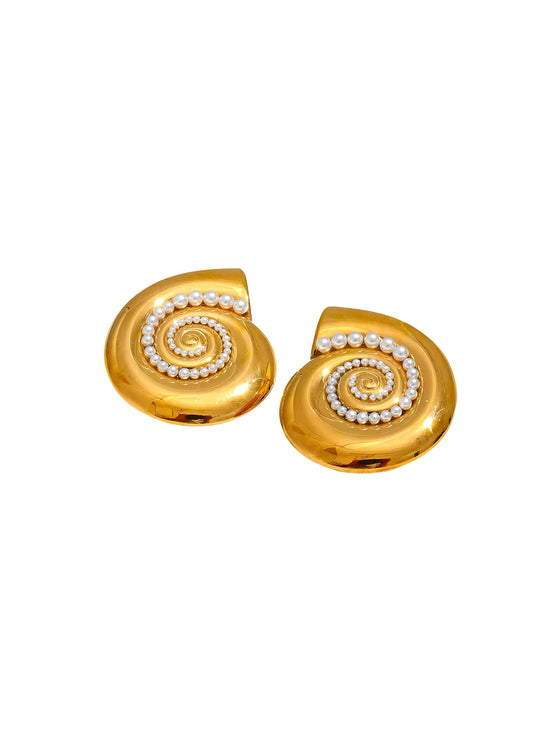 Boucles d'oreilles Soléna DORÉES