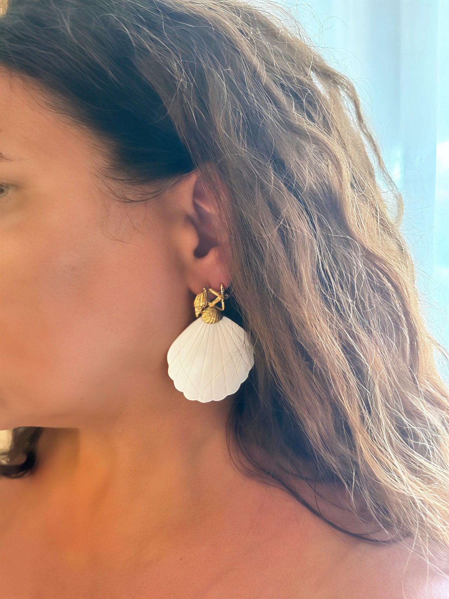 Boucles d'oreilles Aloha DORÉES