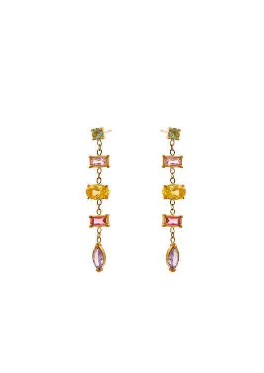 Boucles d'oreilles Rubia DORÉES
