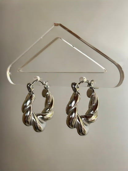 Boucles d'oreilles Margot ARGENTEES