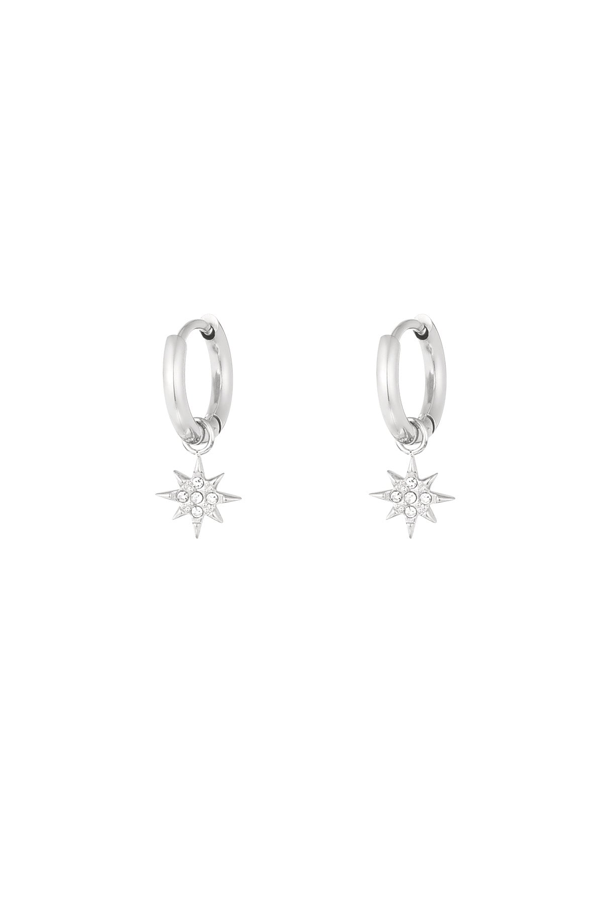 Boucles d’oreilles Saturne ARGENTÉES