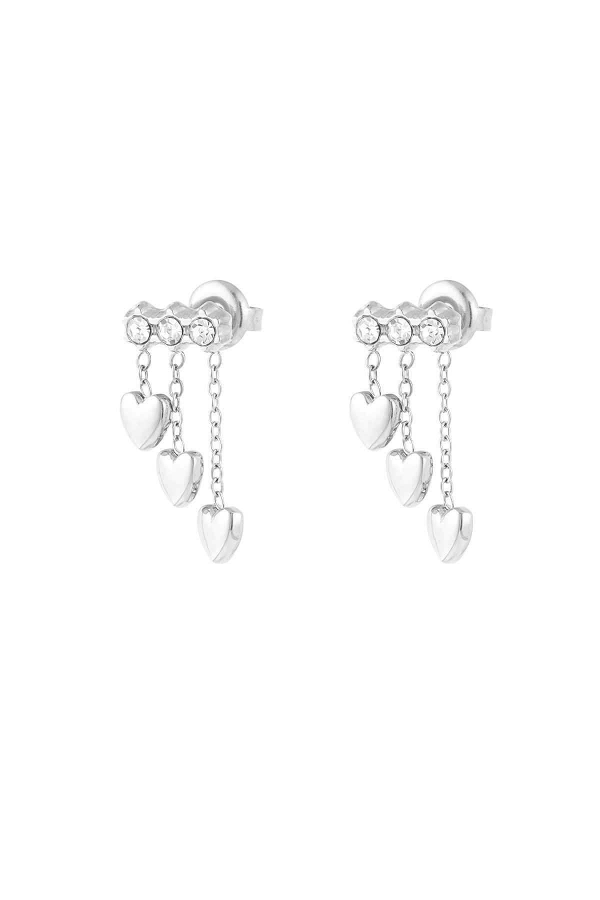 Boucles d’oreilles Prescillia ARGENTÉES