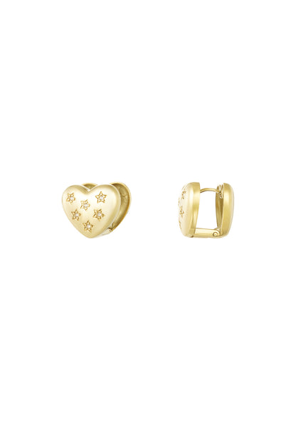 Boucles d’oreilles Valentine DORÉES