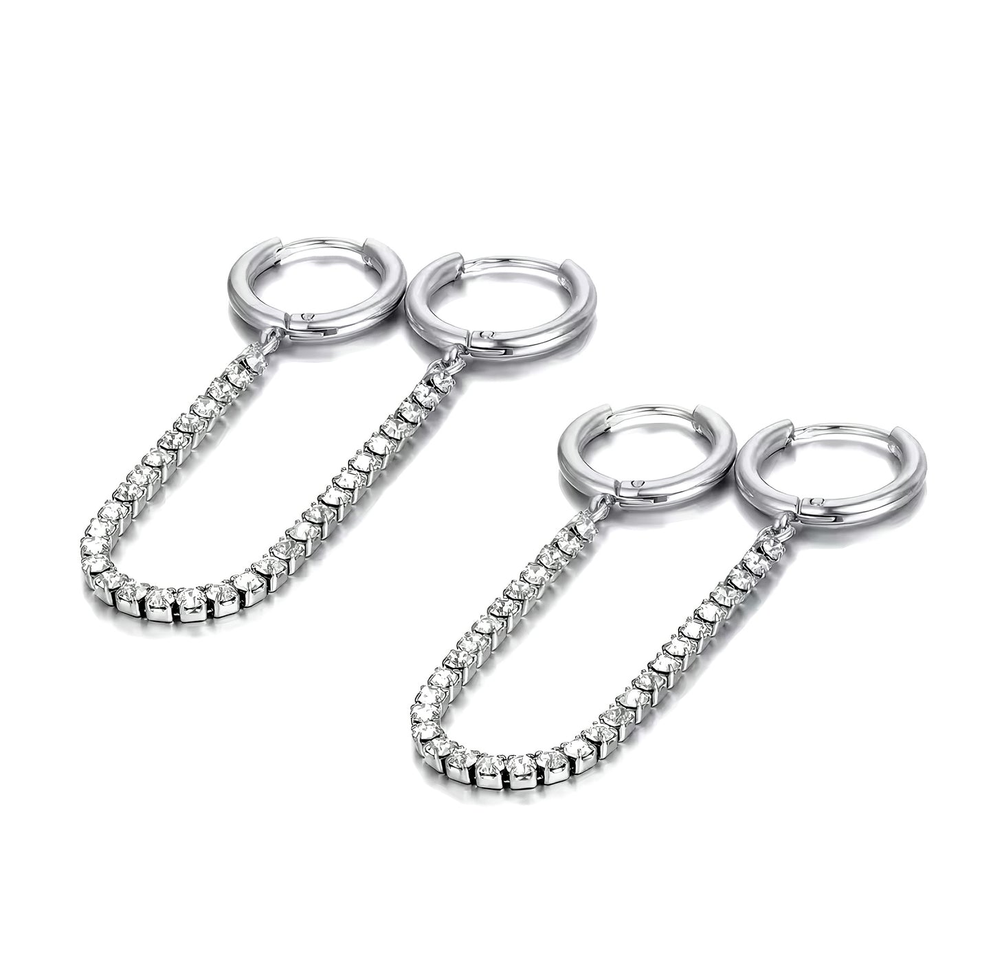 Boucles d’oreilles Perrine ARGENTÉES