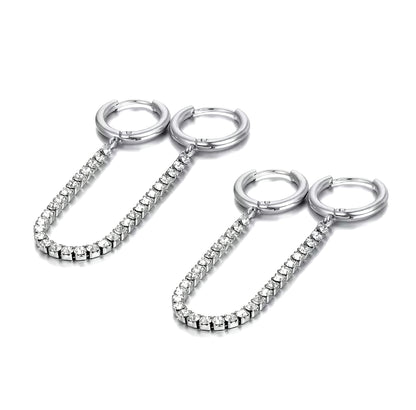 Boucles d’oreilles Perrine ARGENTÉES