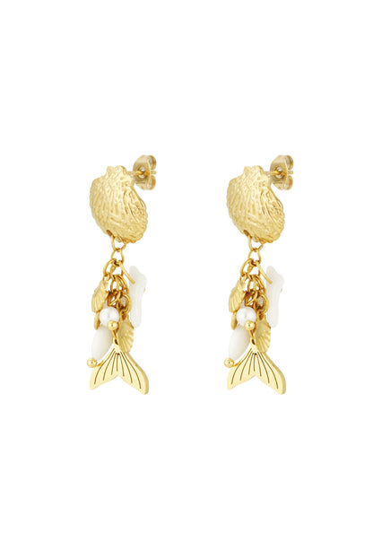 Boucles d’oreilles Maëlya DORÉES