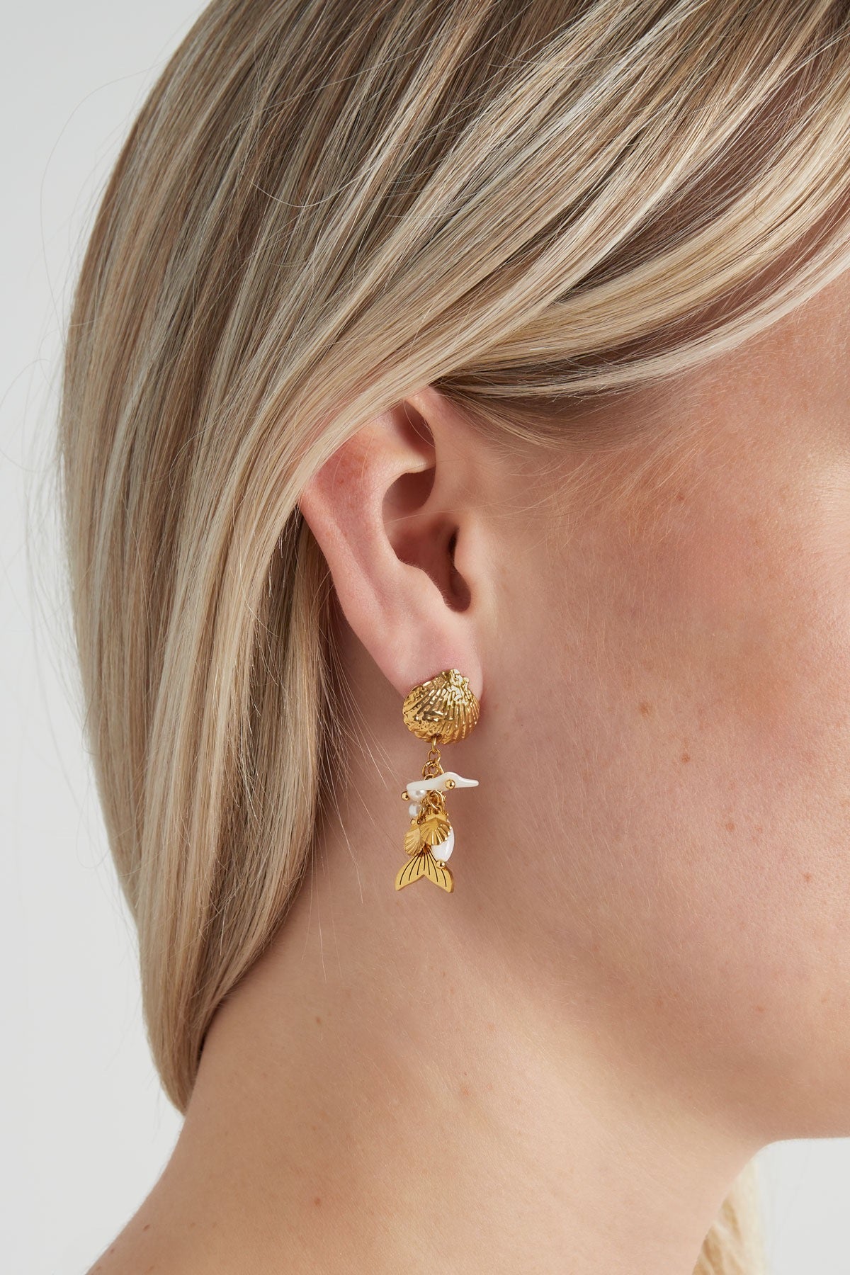 Boucles d’oreilles Maëlya DORÉES