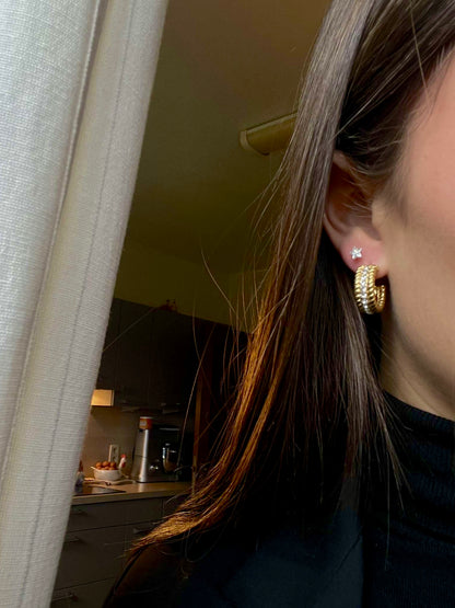 Boucles d'oreilles Manola DORÉES
